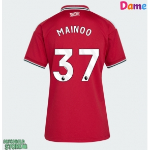 Manchester United Kobbie Mainoo #37 Replika Hjemmebanetrøje Dame 2026-27 Kortærmet